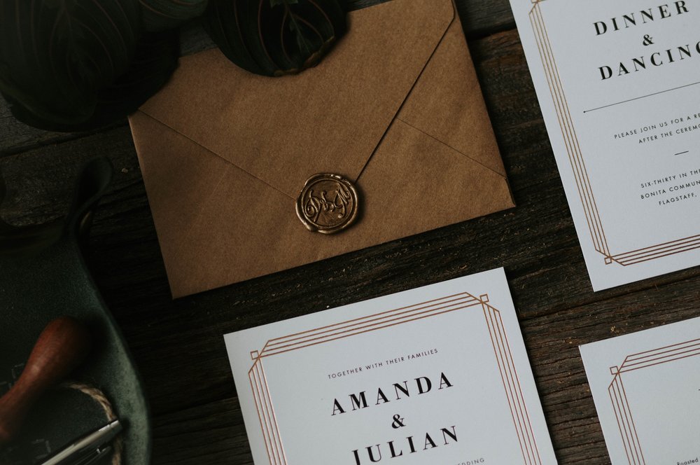 Lifestyle blogger Devin McGovern of Outlined Cloth talks wedding invitations with Paper Culture