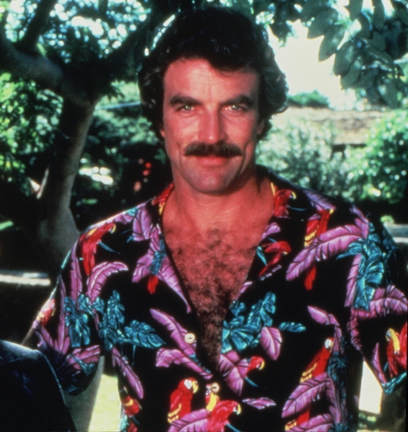 The History of the Aloha Shirt - Magnum PI, by Outlined Cloth