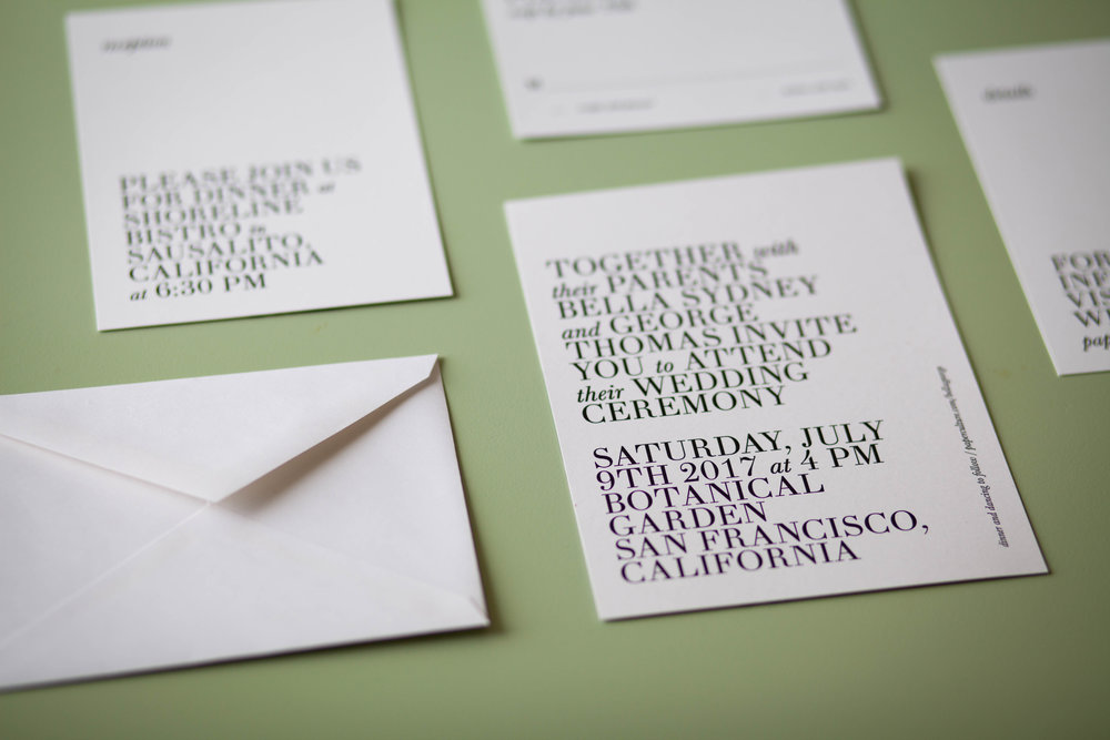 Lifestyle blogger Devin McGovern of Outlined Cloth talks wedding invitations with Paper Culture