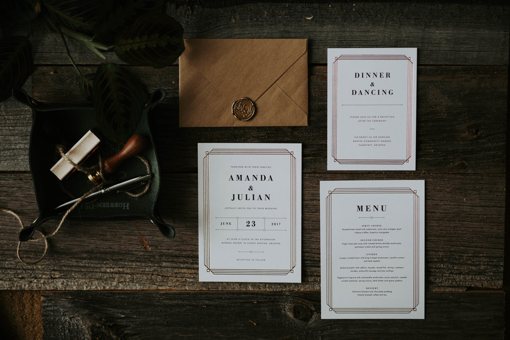 Lifestyle blogger Devin McGovern of Outlined Cloth talks wedding invitations with Paper Culture