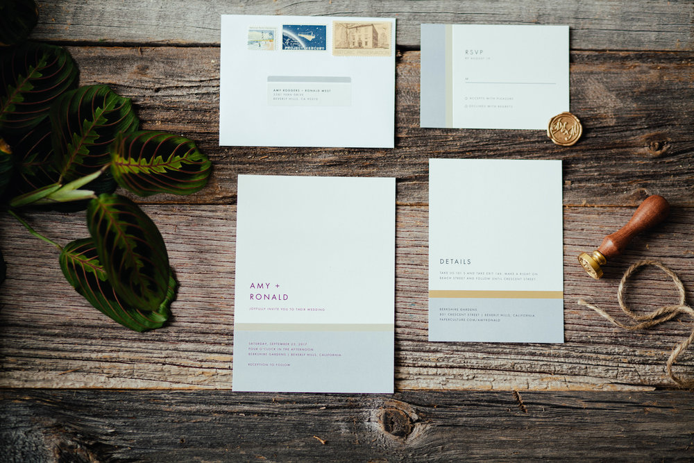 Lifestyle blogger Devin McGovern of Outlined Cloth talks wedding invitations with Paper Culture