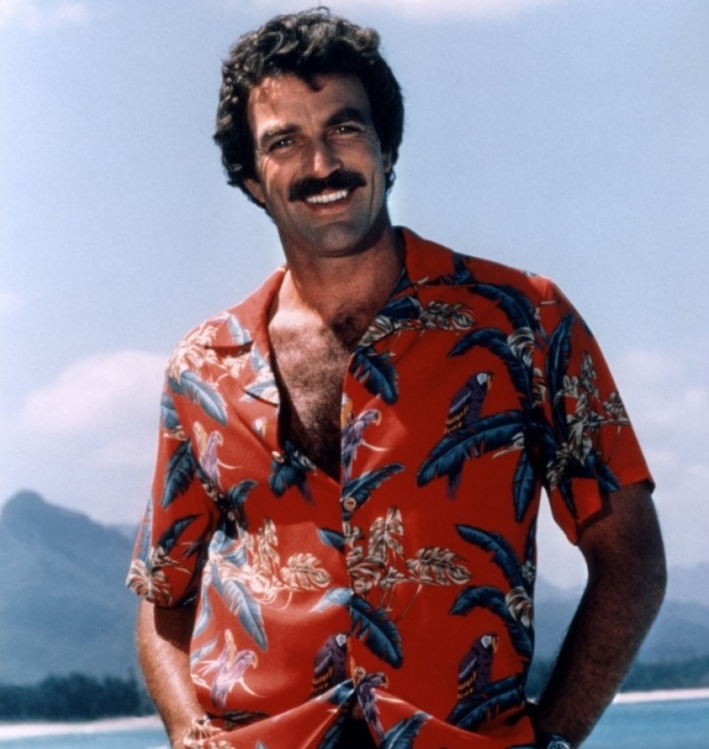 The History of the Aloha Shirt - Magnum PI, by Outlined Cloth
