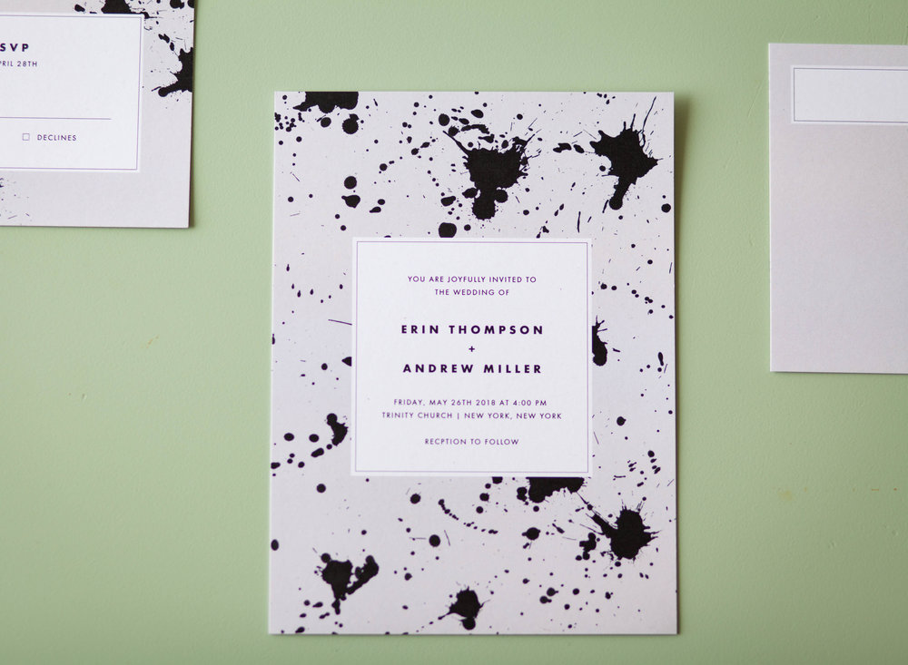 Lifestyle blogger Devin McGovern of Outlined Cloth talks wedding invitations with Paper Culture