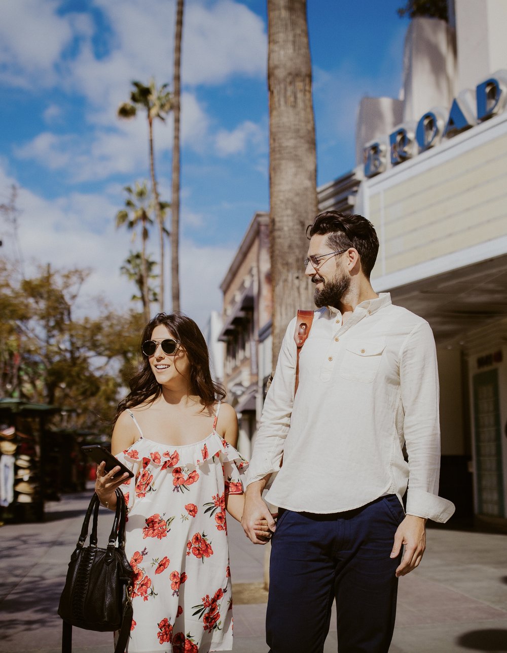 Lifestyle blogger Devin McGovern of Outlined Cloth enjoys a couples weekend at The Georgian in Santa Monica, California.