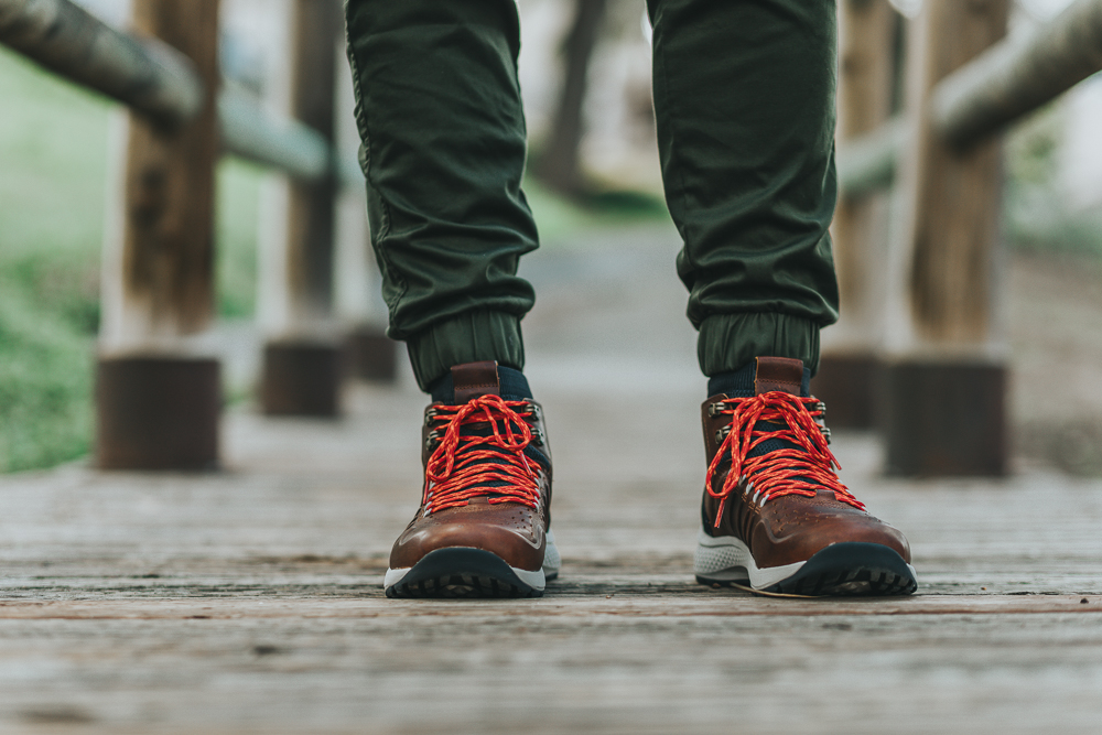 Lifestyle blogger Devin McGovern and wife Marlene Martinez keep the doctor away and marriage happy hiking in California in their Timberland boots