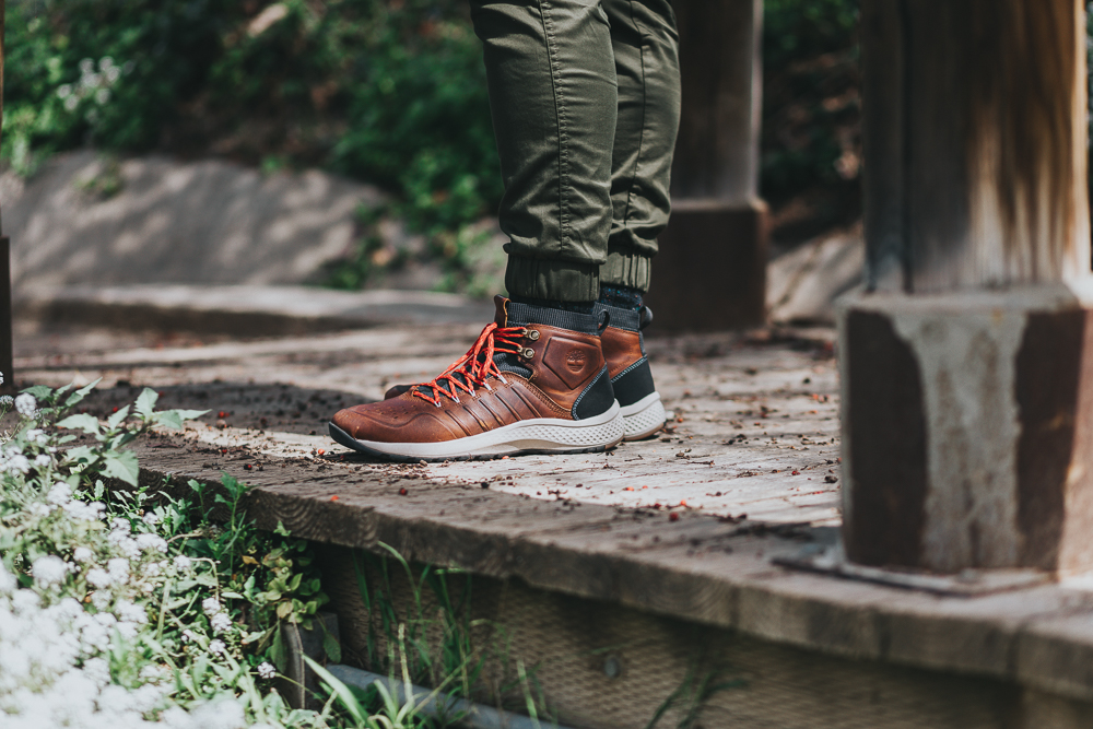 Lifestyle blogger Devin McGovern and wife Marlene Martinez keep the doctor away and marriage happy hiking in California in their Timberland boots