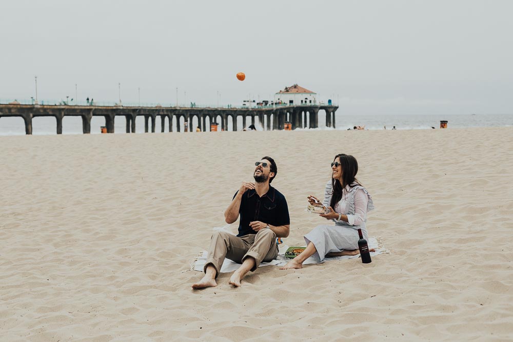 Lifestyle blogger Devin McGovern and wife Marlene Martinez hit the beach for Memorial weekend with Ribera y Rueda wine