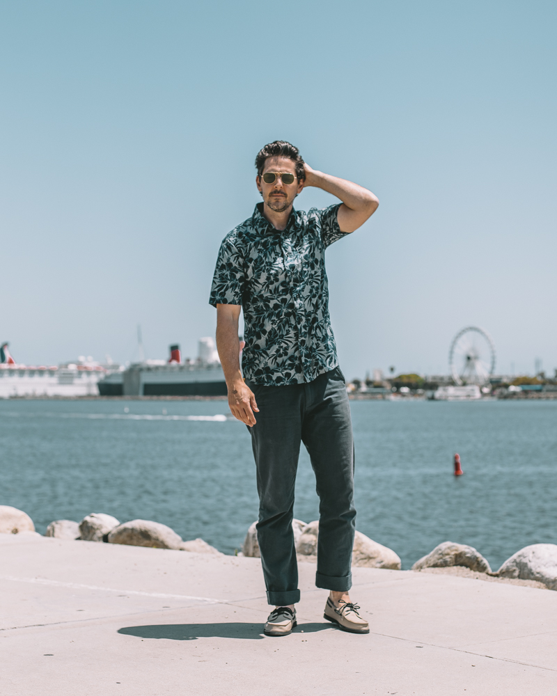 Lifestyle blogger Devin McGovern of Outlined Cloth shares summer tips with at Sperry shoes