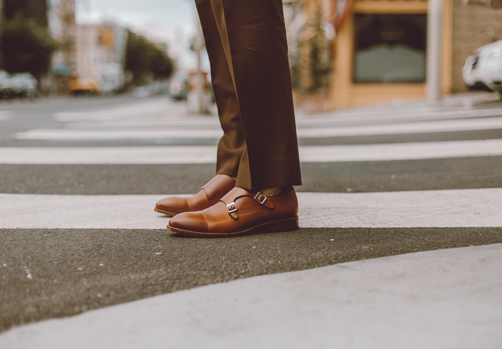 Beckett simonon hot sale monk straps